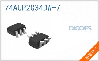 74AUP2G34DW-7